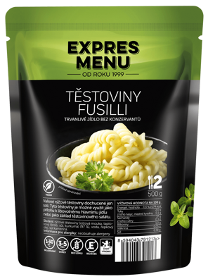 Těstoviny fusilli 2 porce