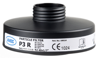 FILTR P3 R Rd 40 x 1/7"