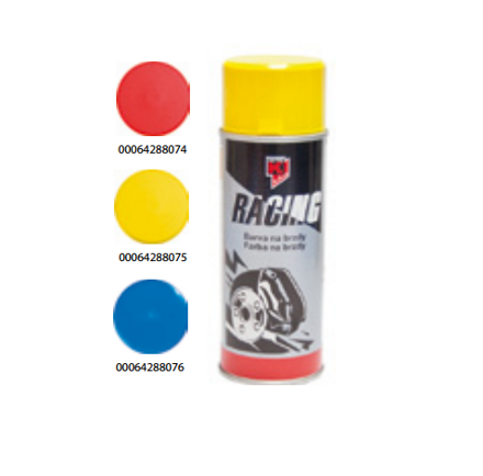 Auto-K RACING barva na brzdová prasátka 400 ml