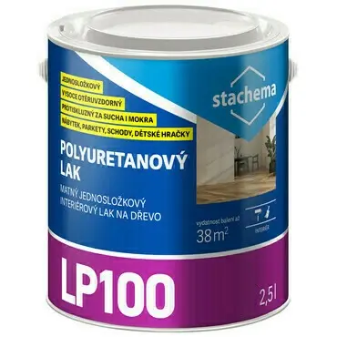 Stachema LP100 POLYURETANOVÝ LAK matný 2,5 l