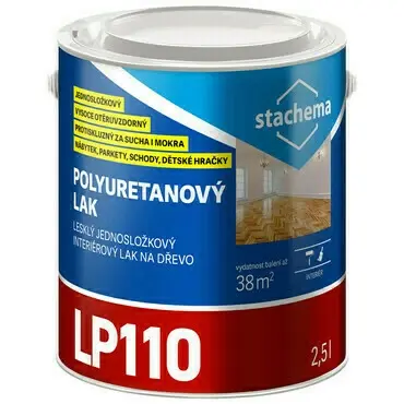Stachema LP110 POLYURETANOVÝ LAK lesklý 2,5 l