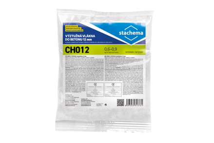 CH012 FORTESIL Vyztužbeton 12 mm polypropylenové vlákno 0,3 kg