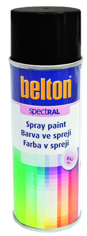 BELTON Spectral RAL 9005 černá 400 ml