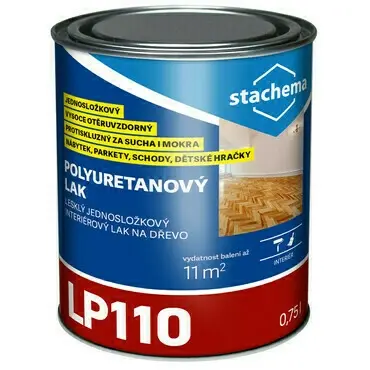 Stachema LP110 POLYURETANOVÝ LAK lesklý 0,75 l