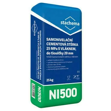 Stachema NI500 Samonivelační stěrka s vláknem 25 kg Stachema NI500 Samonivelační stěrka s vláknem 25 kg