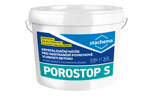 Stachema POROSTOP S 20 kg krystalizační nátěr Stachema POROSTOP S 20 kg krystalizační nátěr