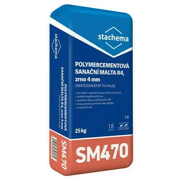 Stachema SM470 SANATOP TIX Hrubý 25 kg Stachema SM470 SANATOP TIX Hrubý 25 kg
