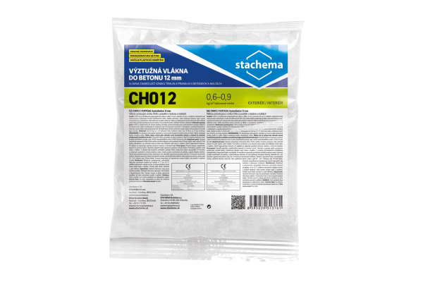 CH012 FORTESIL Vyztužbeton 12 mm polypropylenové vlákno 0,3 kg