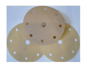 VELCRO disk průměr 150 mm 9 děr různá zrnitost